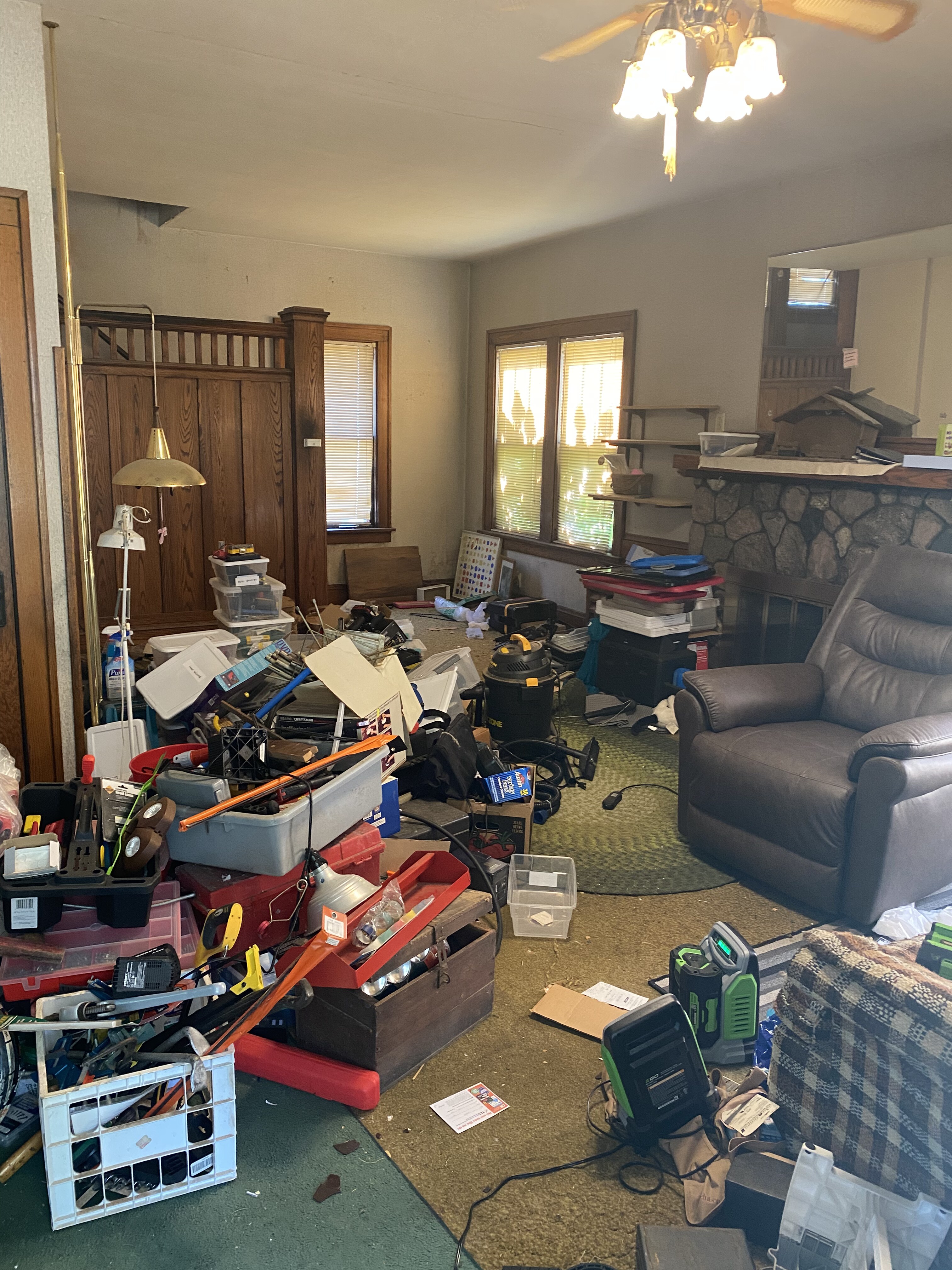 Property condition documentation from the WITS probate case study, view 2